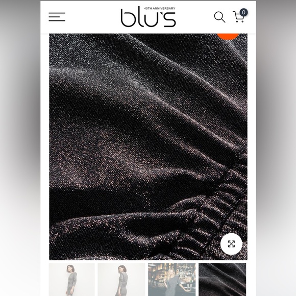 Verionica Beard Cyrus Metallic Dress - Picture 6 of 6